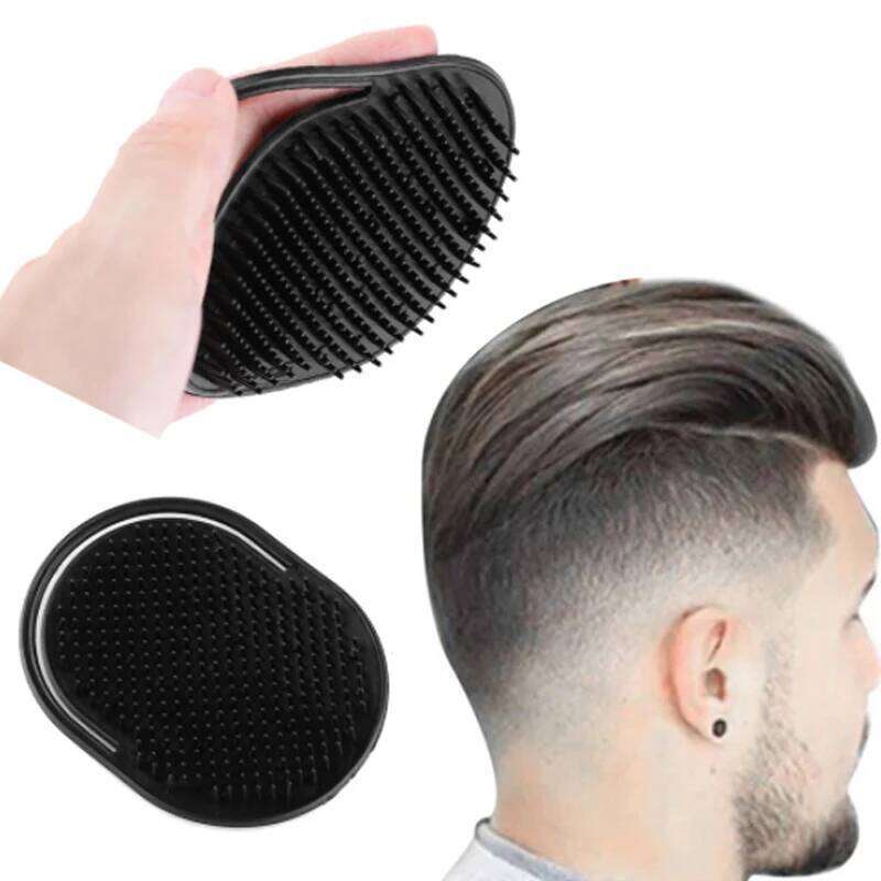 Portable Scalp Massage Pocket Size For Men Multi-use Cleaning Brush Shampoo Comb Hair Styling Tool