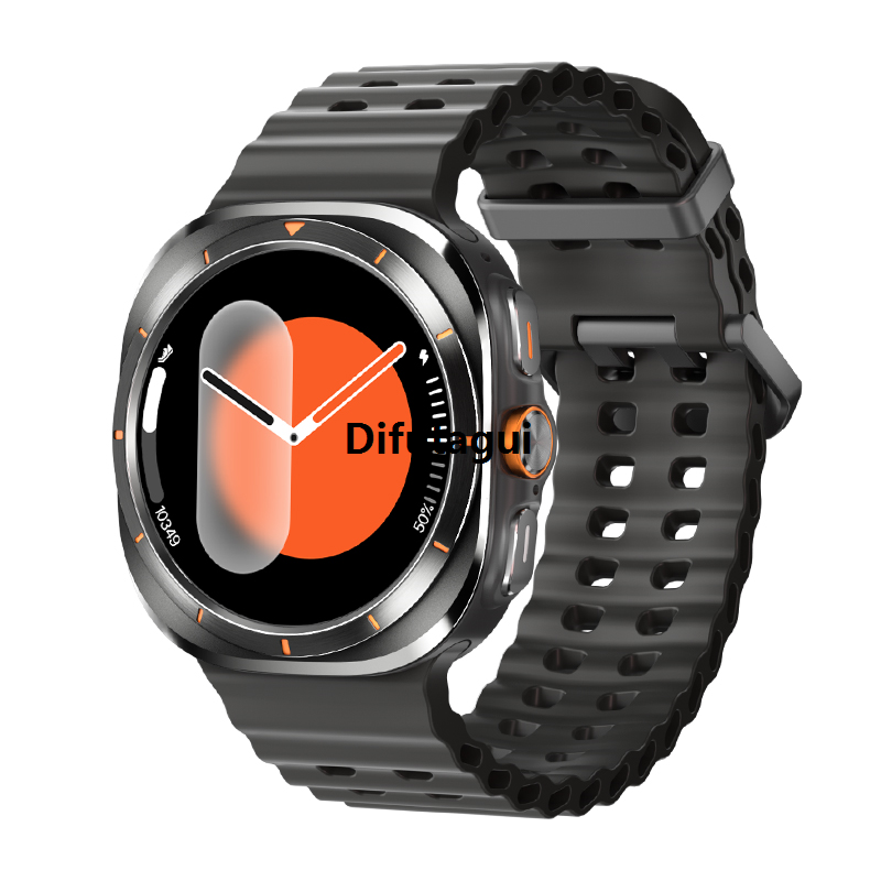 Difutagui New For Samsung Galaxy Watch Ultra GPS Track Smart Watch Men Amoled Profesional Always Display Body Temperature Clock BT Talk Smartwatch