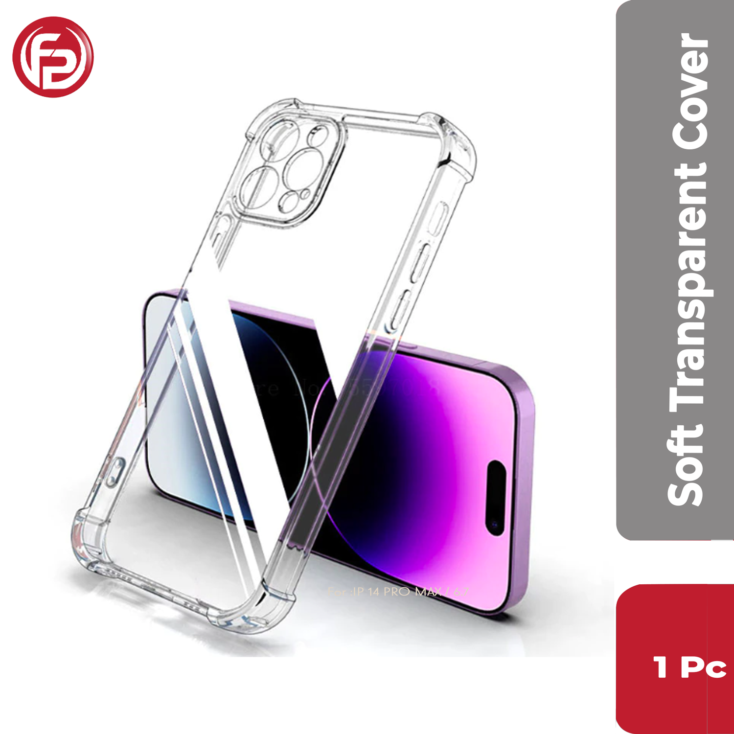 Apple iPhone 14 Pro Max Soft Transparent Cover Airsac Shock Proof Case