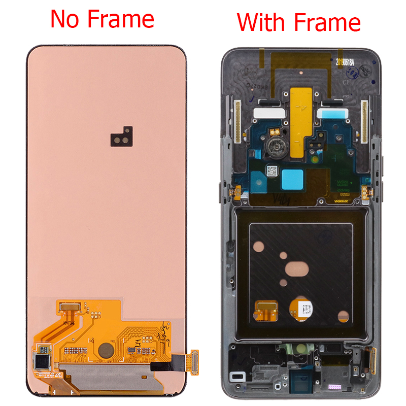 HOT AA OLED for Samsung Galaxy A80 A805 A805F Lcd Display Touch Screen Panel Digitizer Assembly Replacment Parts For Samsung A80 LCD