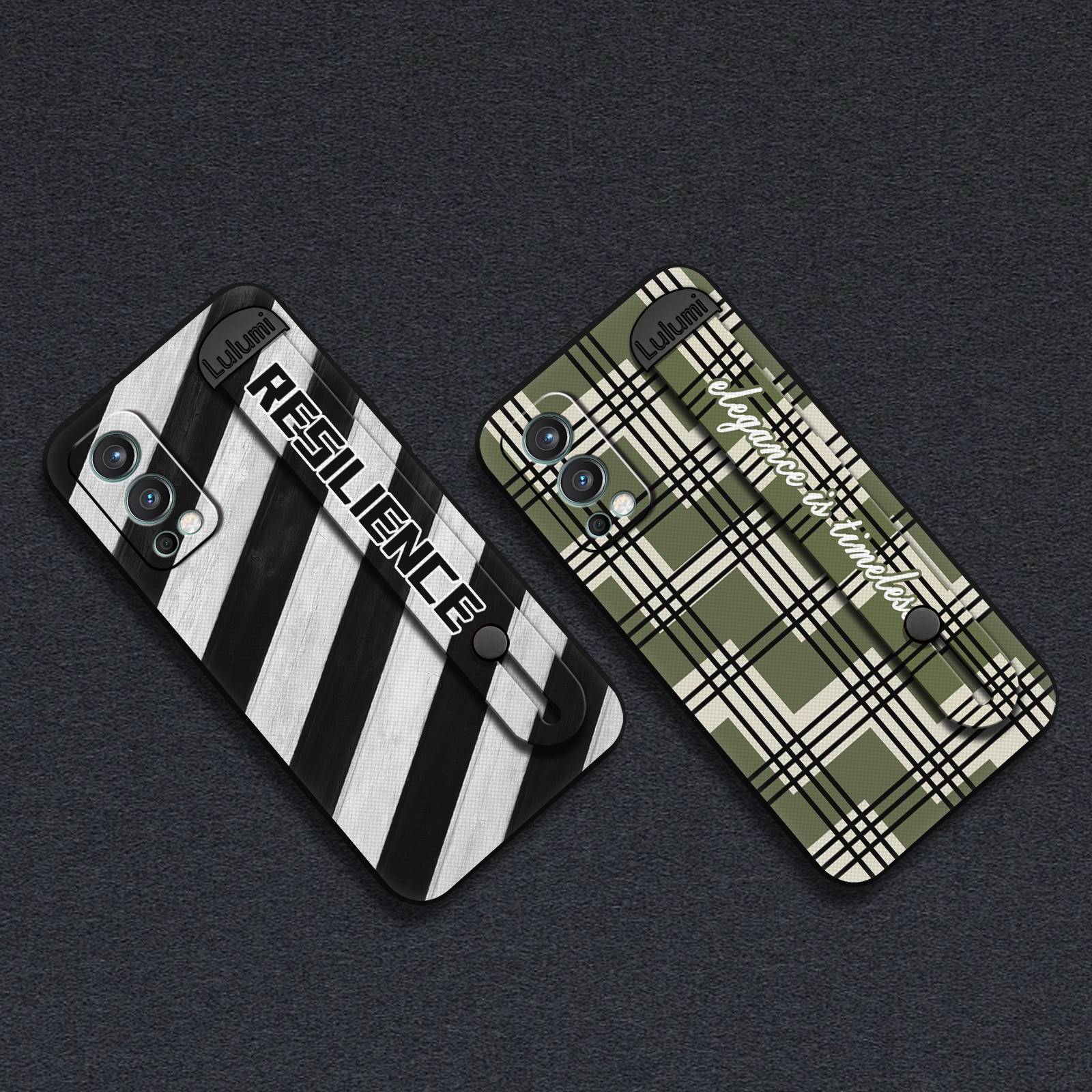 Simple Commerce Phone Case For OnePlus Nord2 5G/1+Nord2 5G Nature Dirt-resistant Phone Holder Personality Wrist Strap