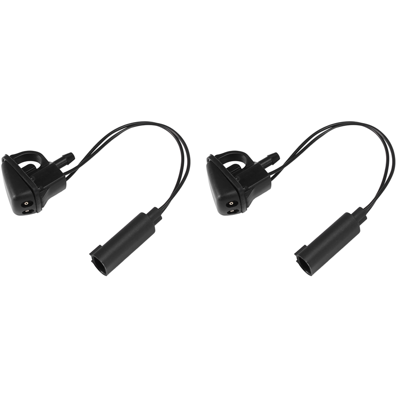 JAERBEE 2X New Windshield Washer Nozzle Heated Sprayer Jet LR048615 for LR3 LR4 Range Sport 2005-2016