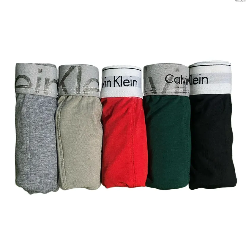 Linman Weihonghunfei2025 5 PCS pack boxeSpecial r men's underwear with 100% cotton