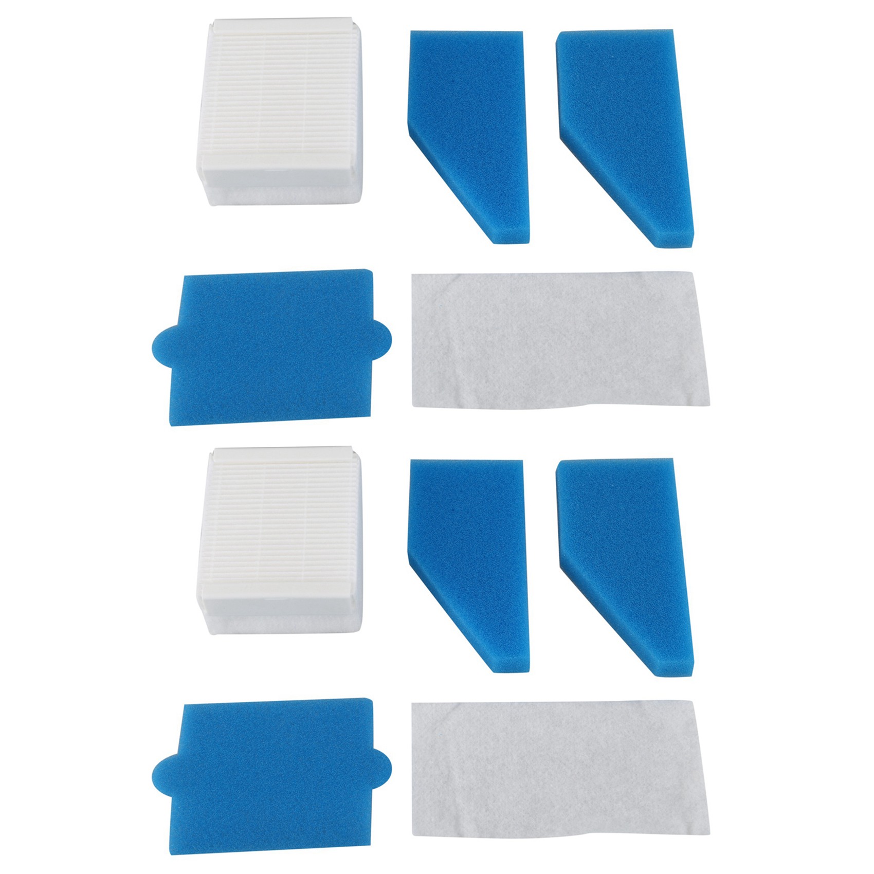 FORIDE 2X Filter Set Suitable for Aqua + Multi Clean X8 Parquet, Aqua + Pet & Family, Perfect Air Animal Pure as 787241
