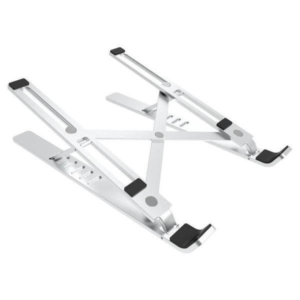 MP Laptop Stand | Aluminum Alloy | Slim & Foldable | Adjustable Height | For Mac & Other Laptops
