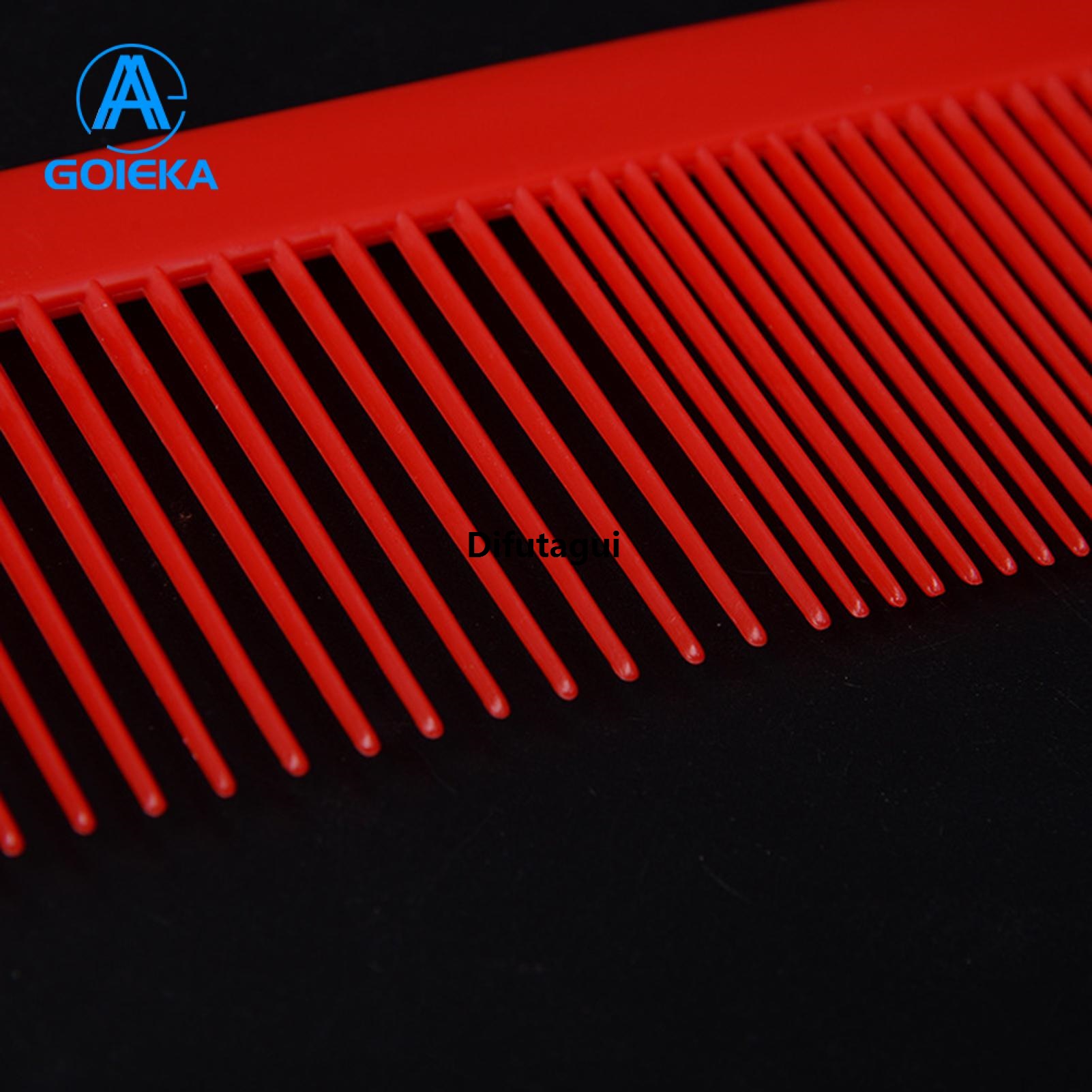 Difutagui Tool Piece 2 Comb Plastic Wide Tooth Carnival Prop Comb Halloween Large Carnival Sales promotion GOIKEA Ladies Plastic Comb Costume Set Large Hairbrush Makeup/3 Makeup