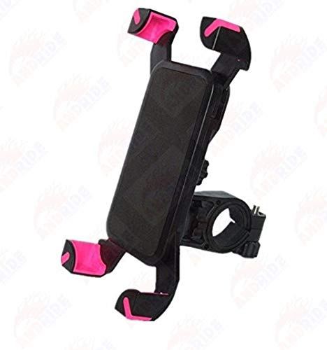 Universal 360° Bike Phone Mount Bicycle Handlebar Holder Cradle Stand For Mobile Phone And GPS (Black)