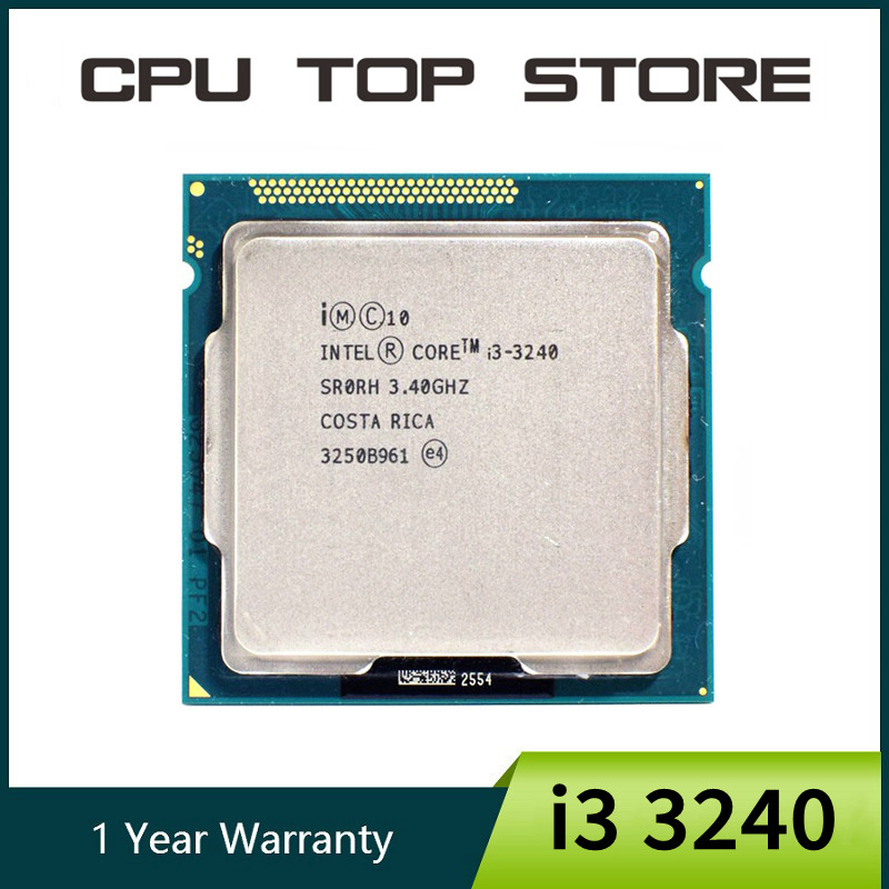 Intel Core i3 3240 3.4GHz 2-Core 3MB Cache CPU Processor LGA 1155 Bles Online DZ-37A-18