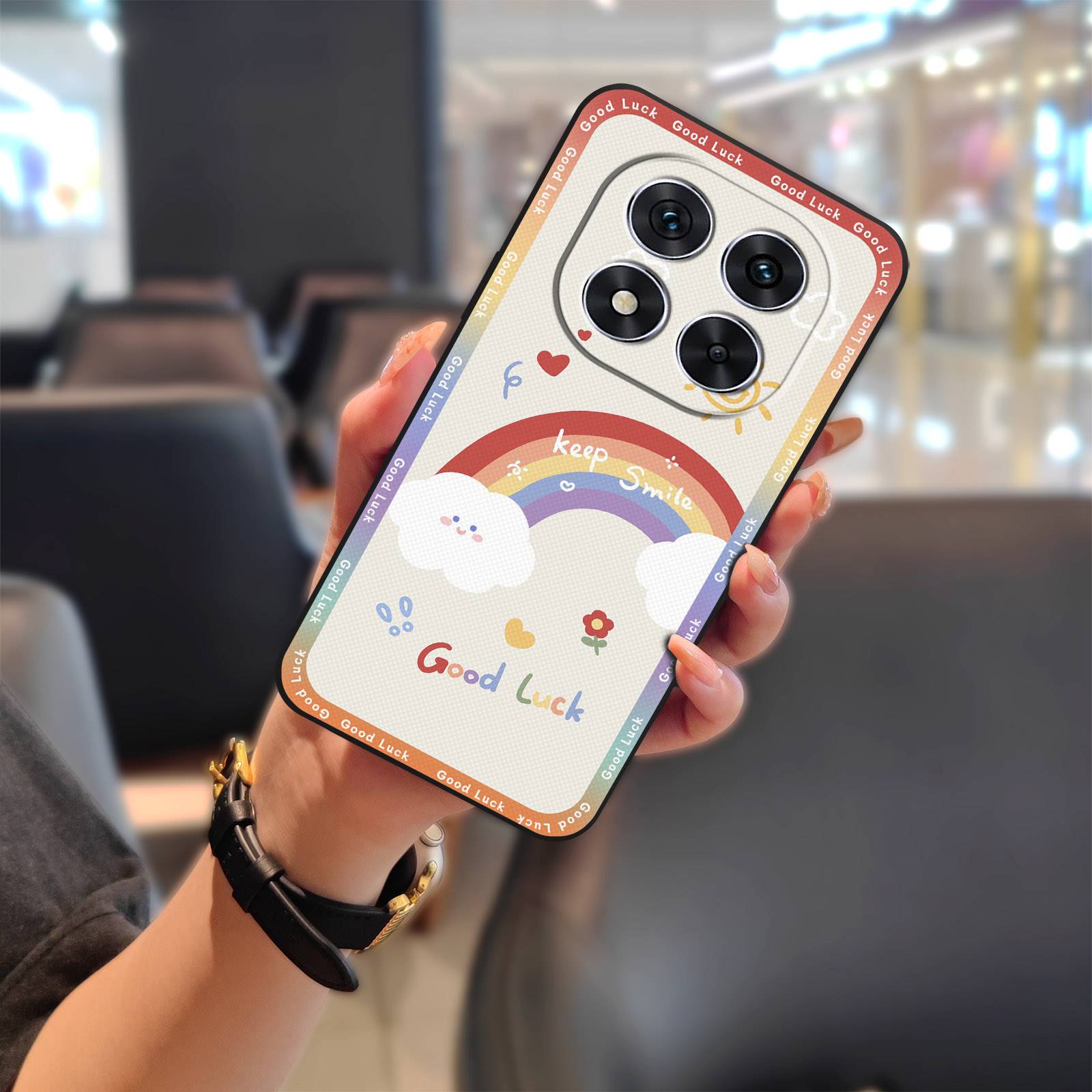 TPU Durable Phone Case For OPPO A3 Pro 5G protective Dirt-resistant Shockproof Anti-dust Soft case Cartoon Full wrap