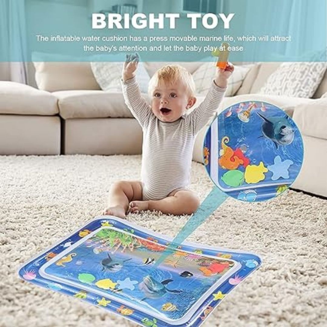 Baby Water Play Mat - Encourages Motor Skills & Tummy Strength