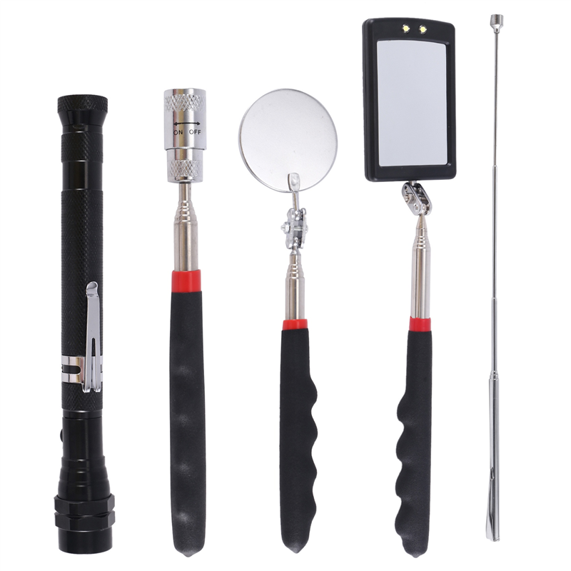 Portable Interior Stainless Steel 5-Piece Box Set