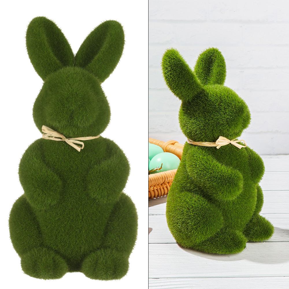 Cute Kids Gifts Best Gift Party Supplies Green Rabbit Easter Bunny Happy Easter Ornaments Home Decoration