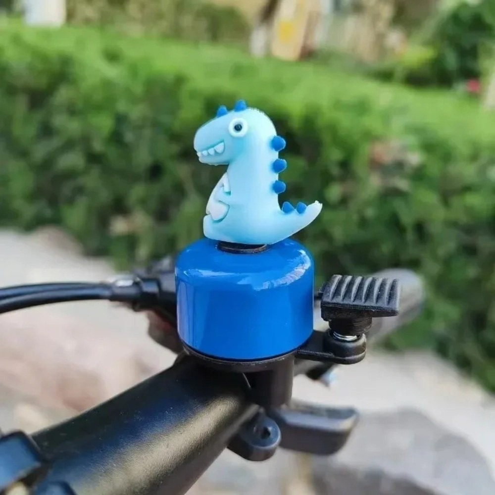 New Cartoon Dinosaur Bicycle Bell Warning Function Metal MTB Bikes Handlebar Bell Alarm Sound Kids Cycling Bell MTB Bikes