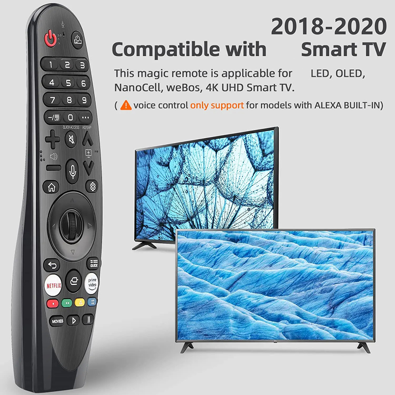 NEW Voice Magic for LG-TV-Remote Control Replacement , for Magic Remote MR22GA with Voice Recognition and Pointer Function