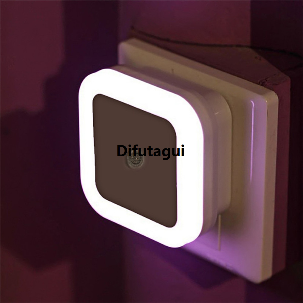 Difutagui Romantic Gift Baby Sensor Light US/Europe] [802E9A44 Plug Control Night Light Mini Novelty Light Colorful Light