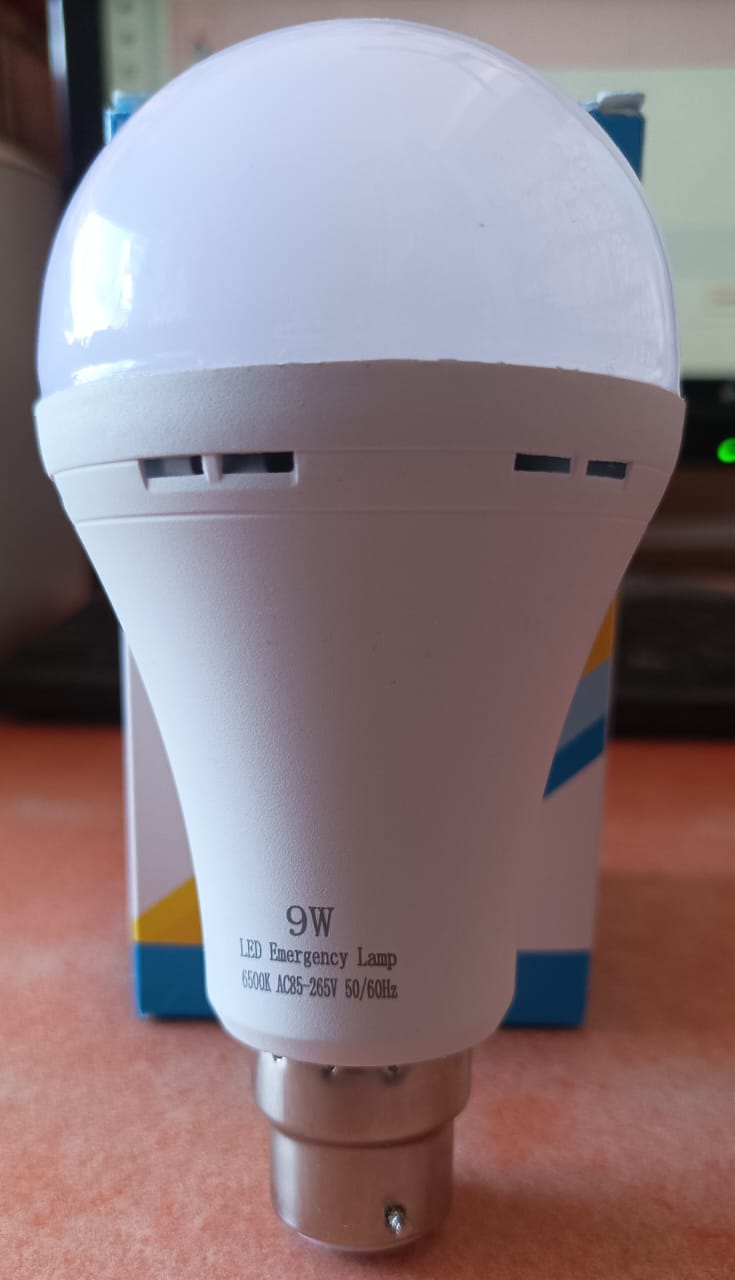 9W Rechargeable LED Bulb