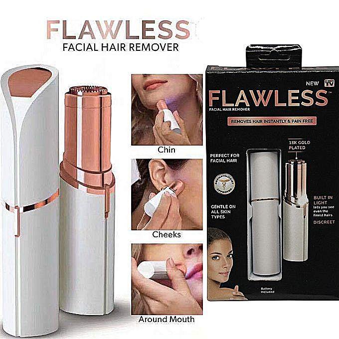 Flawless Epilator Wax Finishing Touch Flawless Facial Hair Remover Razor