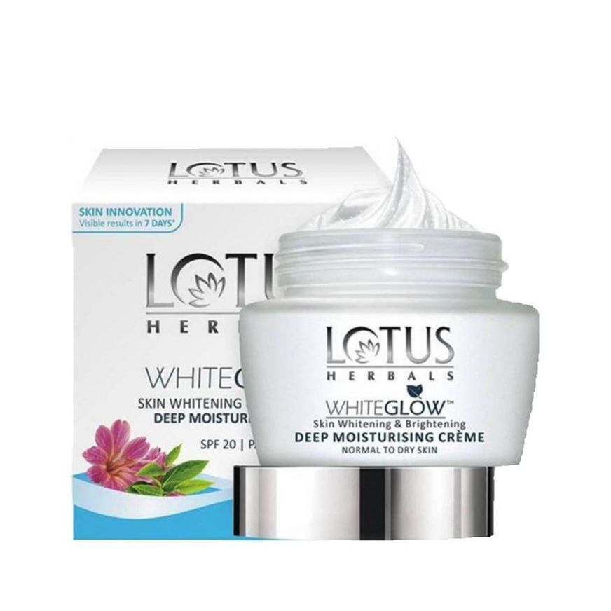 Lotus Herbals Deep Moisturizing Cream with SPF 20 for Normal to Dry Skin 40 gm