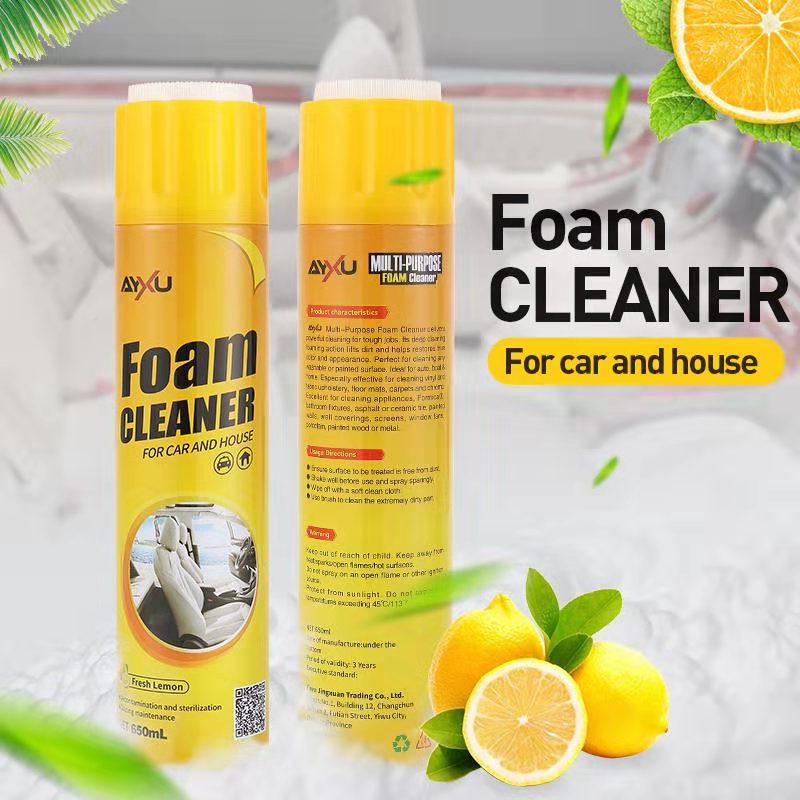 650ML Cleaner Multi-Purpose Bubble Spray Foam for Kitchen Grease Bubble Cleaner Kitchen