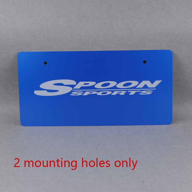 NEW 【Innovative design】1pcs Jdm Japanese Style License Plate Frame Aluminum Number For Universal Car
