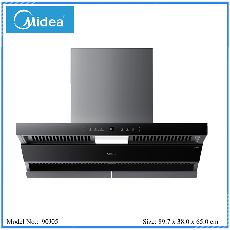 Midea T-Shape Rangehood - Steam Wash (90J05)