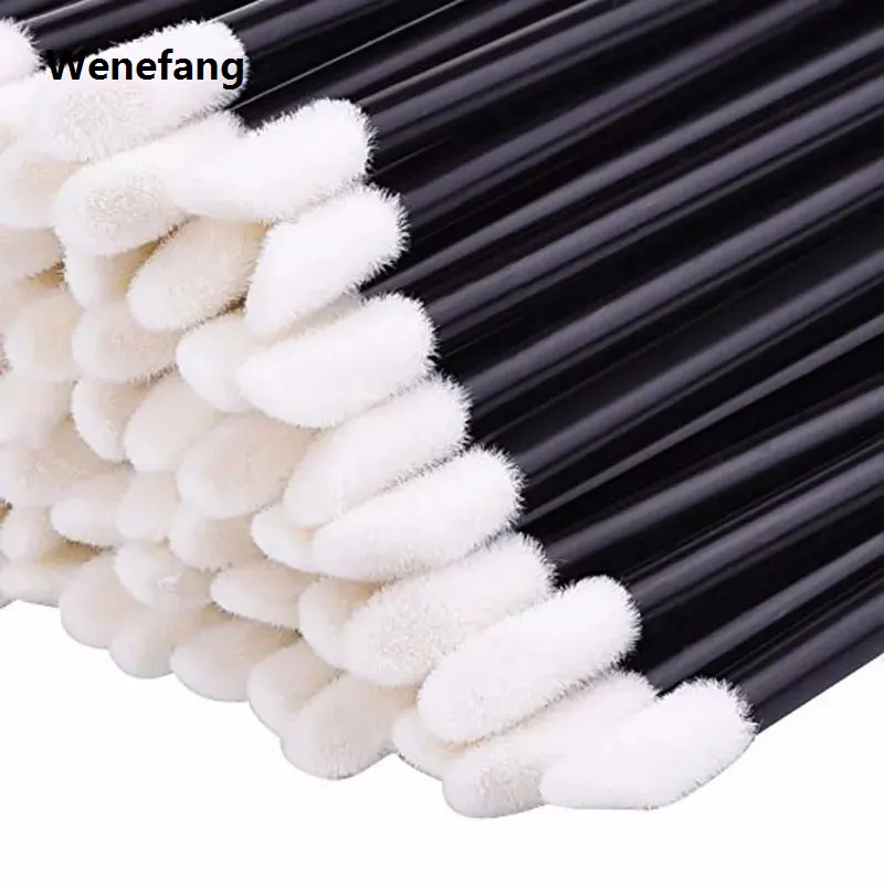 Wenefang 50/250/500/2000 PCS Disposable Lip Brush Women Accessories Wholesale Lipstick Gloss Wands Applicator Perfect Best Make Up Tools