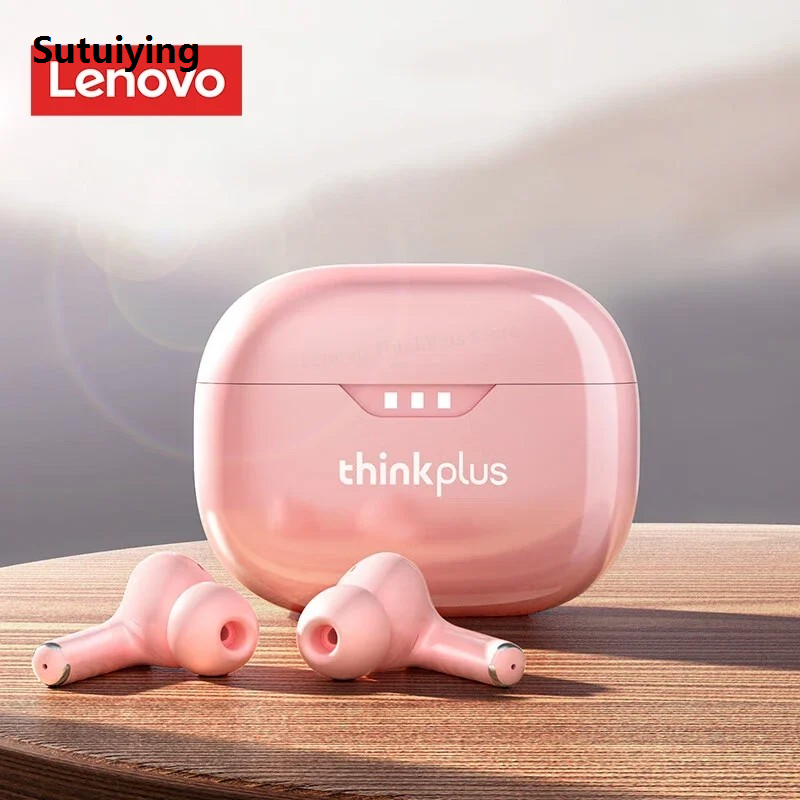 Sutuiying Lenovo LP3 Pro New TWS Wireless Bluetooth V5.2 Earbuds Low 2025 New Latency Earphones HIFI HD Sound Noise Reduction Headphones
