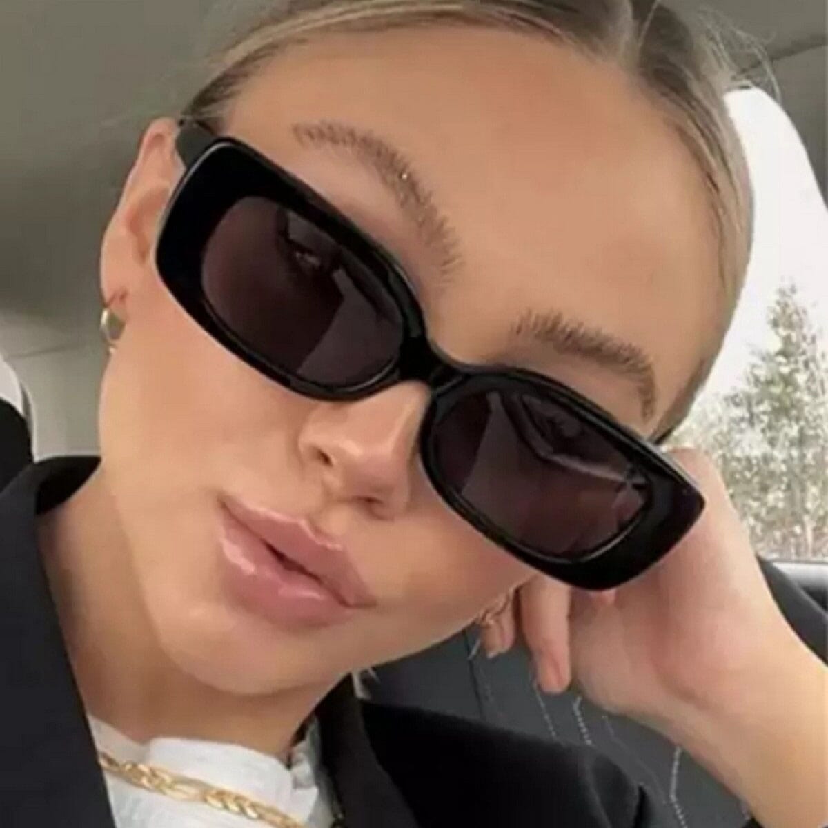Double B Black & Brown Sunglasses For Women