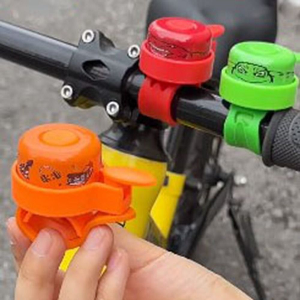 New Multi-color Kids Funny Horns 3.5*2.6cm 7 Styles Bike Cartoon Printed Universal Accessories for Bicycle Handlebars Accessories