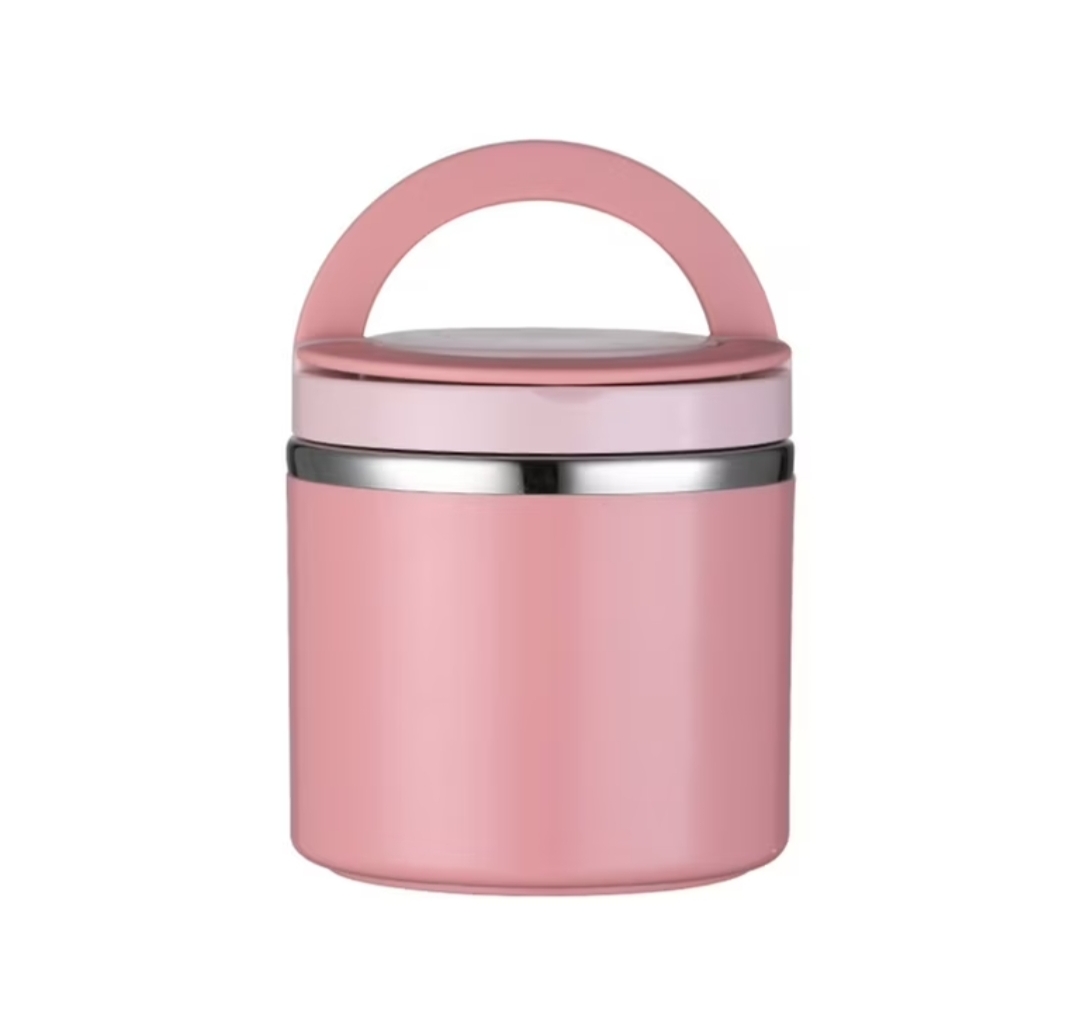 1000 ml Stainless Steel Insulated Vacuum Bento Box With Leakproof Design - Heat Preservation Food And Soup Container For School, Office - Ideal For Students & Professionals