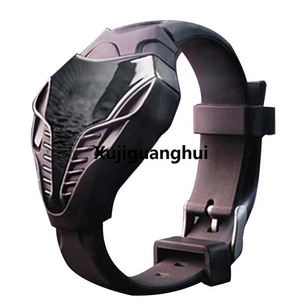 Xujiguanghui 【DATA FROG Global MALL】Students Digital Display Accessories LED Screen Children Dial Outdoor Black Portable Sport Watch