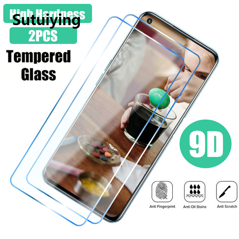 Sutuiying Portable Fashion Realme GT Neo 3 2 9 8 7 8i Pro 5G स्क्रिन प्रोटेक्टर Realme X2 Pro Plus C11 C21 को लागि 2PCS टेम्पर्ड ग्लास