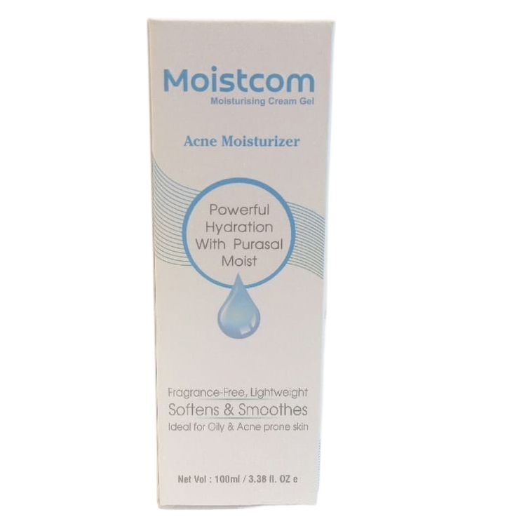 Moistcom moisturizing cream acne moisturiser 100ml