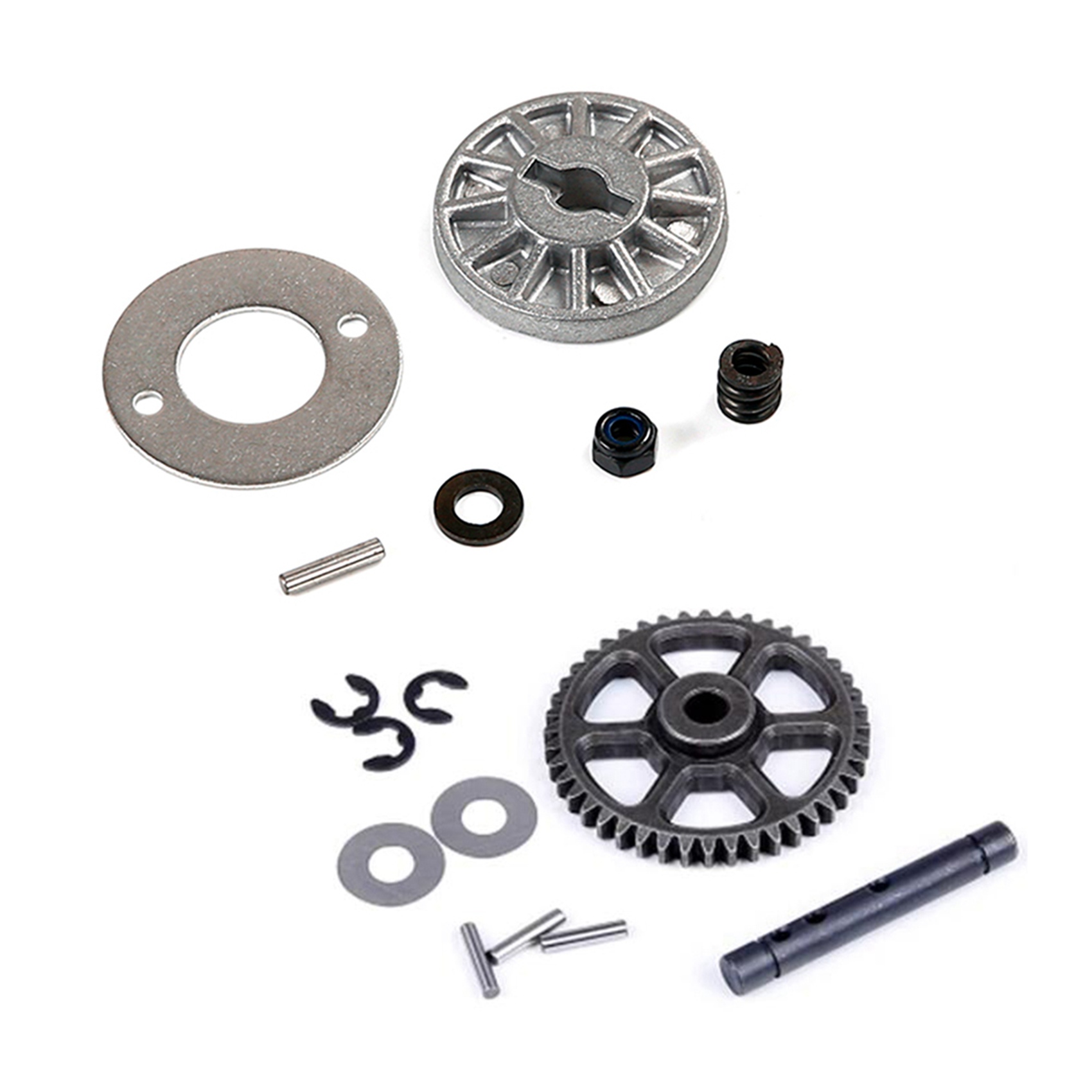 NAMUNY 1 Set Middle Drive Gear Set Fit for Brushless Truck Torland & 1 Set Torque Limit Disc Set Fit for Brushless Truck Parts