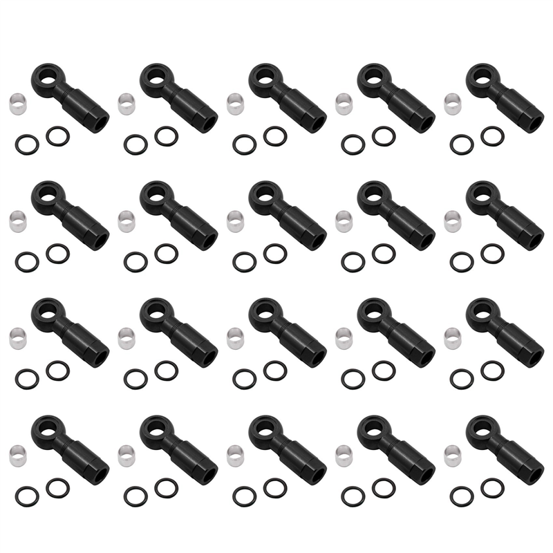 20X Bicycle Hydraulic Disc Brake Hose Needle Olive for XTR Cycling Brake Accessories Black