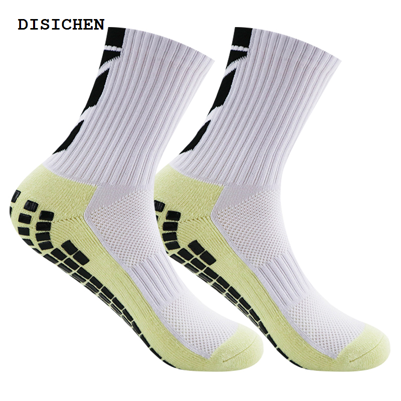 DISICHEN New style Suction Grip Slip Slip Non 2023 Football Socks Cotton Anti Sport Cycling Running Riding Sock