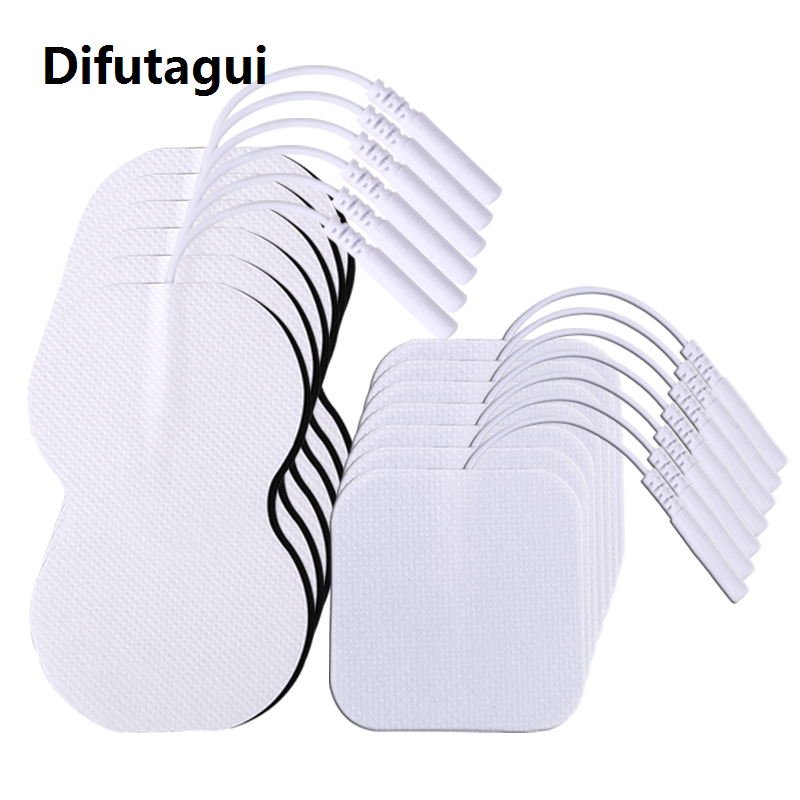 Difutagui High Quality 10/20/50pcs Electrode Pads Muscle favorable Acupuncture Physiotherapy Patches Tens Machine Conductive Gel Body Massage Pads
