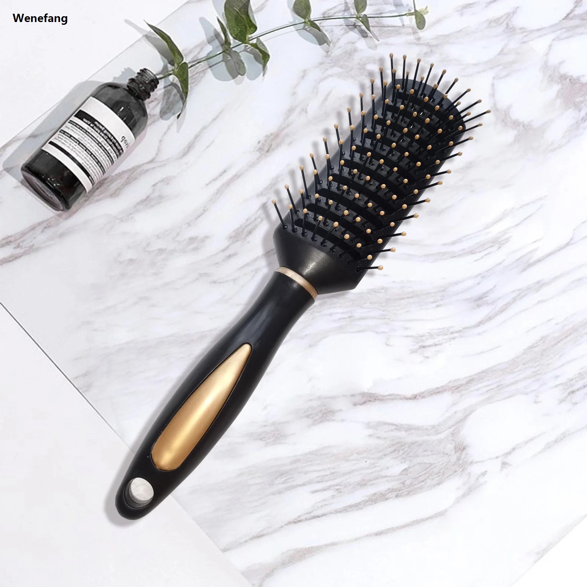 Wenefang Fashion Air Bag Anti Static Comb Plastic Massage Anti Static Hair Brush Practical Care SPA Head Massager