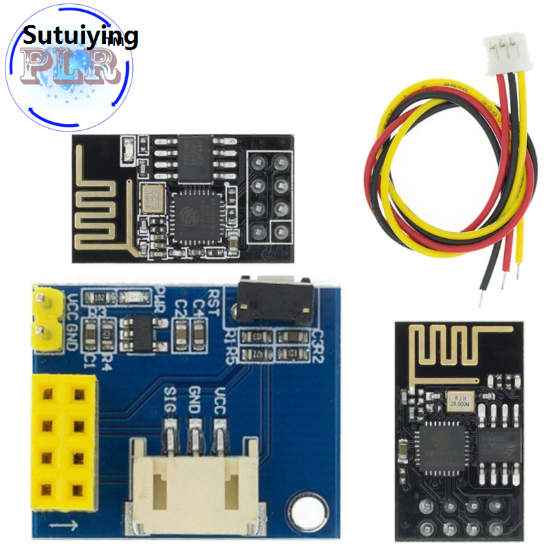 Wenefang ESP8266 ESP-01 ESP-01S RGB LED Controller Module for New style Arduino IDE WS2812 Light Ring Smart Electronic DIY