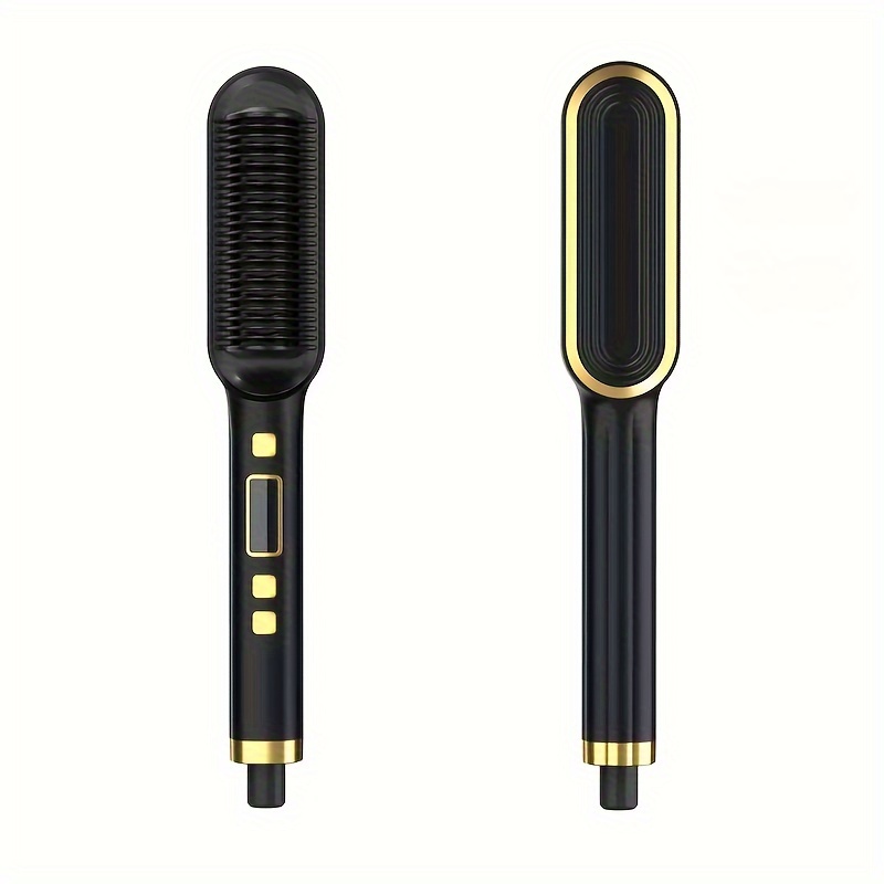 New style Hot curling iron, straight hair stone, ceramic, quick plus liquid crystal hot comb, dry wet 1PC hair straightening brush, straight hair comb, electrical.