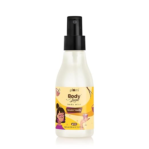 Plum BodyLovin’ Vanilla Vibes Body Mist 150ml - Long Lasting Warm Vanilla Fragrance for Women