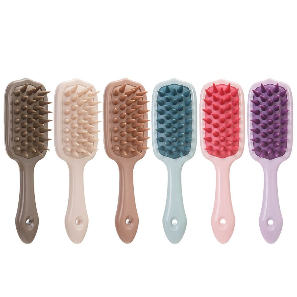 New Deep Cleaning Scalp Massager Brush Anti-Tangle Oil Control Scalp Scrubber Portable Ergonomic Head Massager Scalp for Women