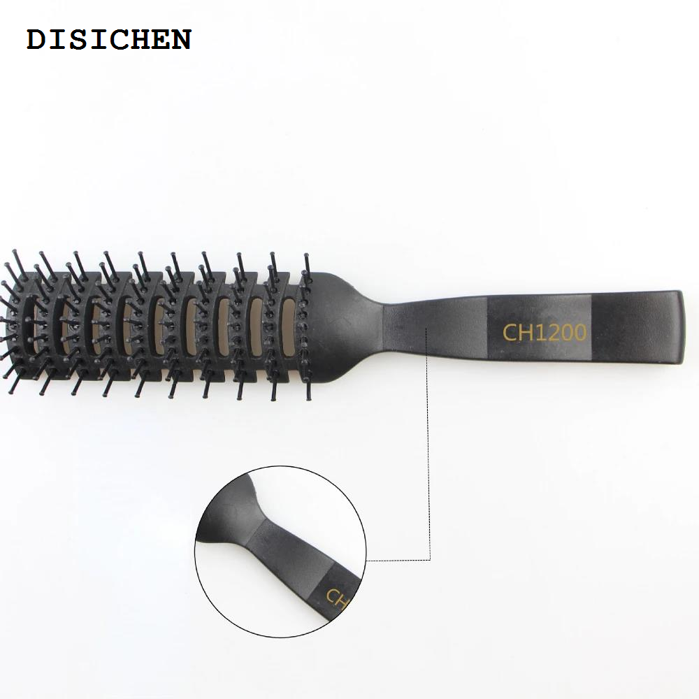 DISICHEN Profesional 1pc Ribbed Comb for Men Boy Fluffy Hair Brush Salon Hairdressing Combs Massage Comb Scalp Barber Hair Styling Hair Comb