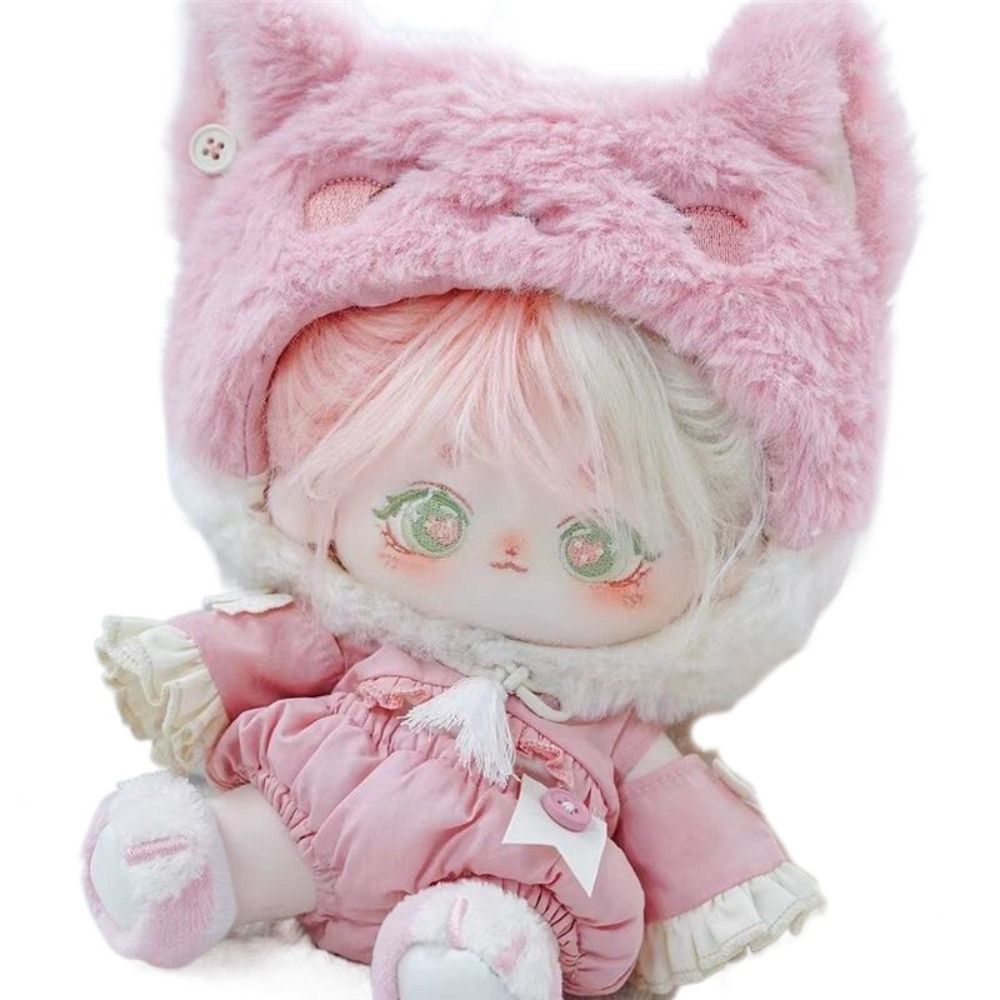Trendy Cute Dress Clothes for 20cm Cotton Doll Pretty Fashion Kpop Plush Dolls Outfit High Quality JK Dress