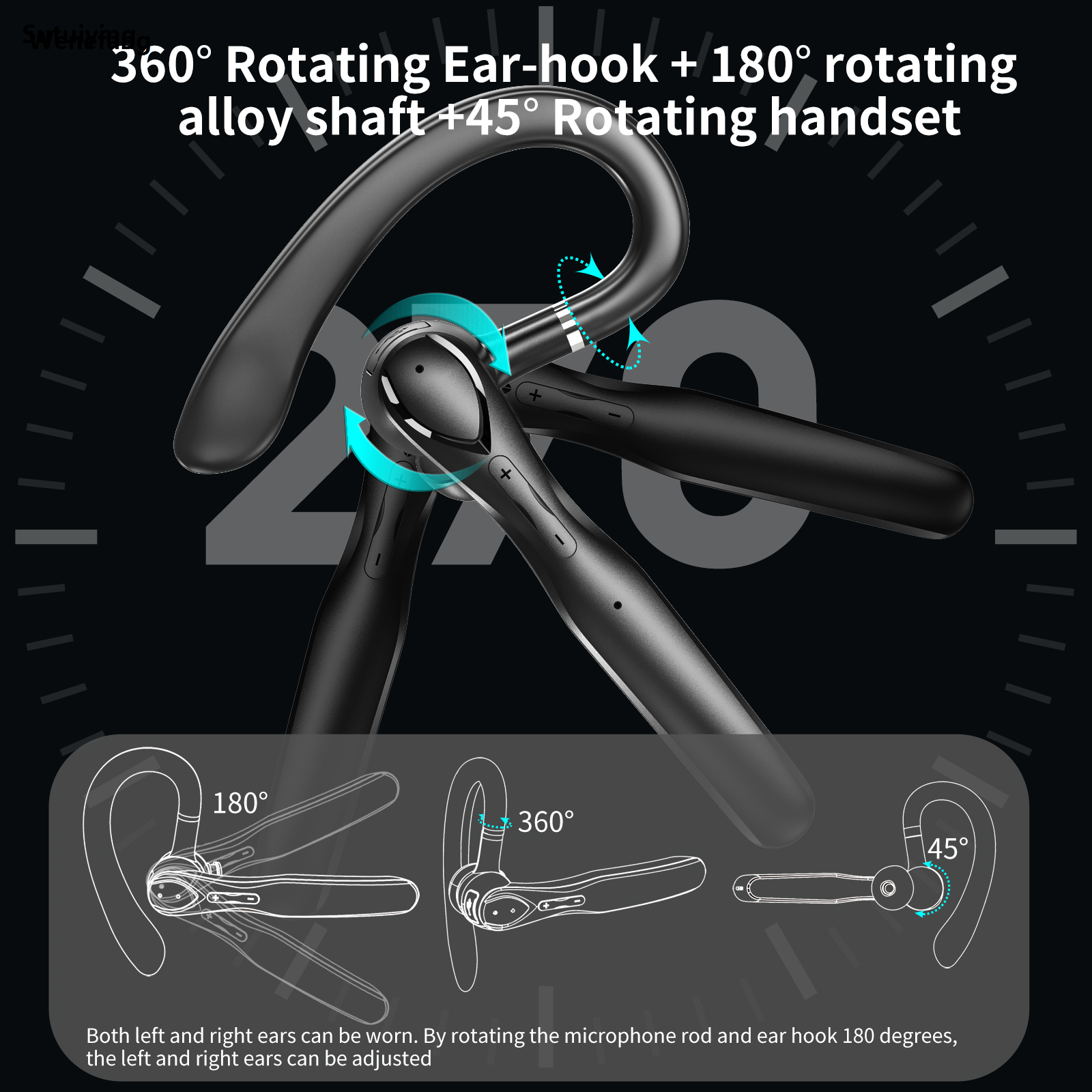 Wenefang Sutuiying 2025 BLAST! i33 Bluetooth Earphones 19 hours wireless 95mAh Original headset Luxury Touch i33 wireless Headphones sports Bluetooth earbuds