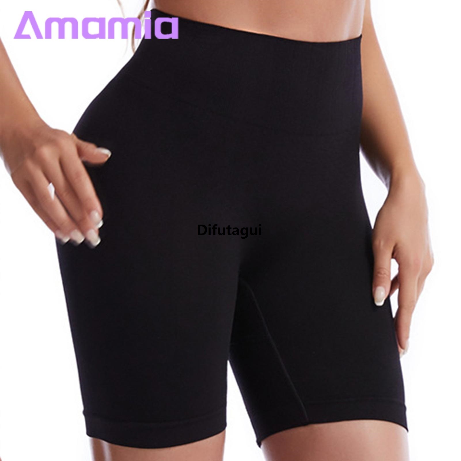 Difutagui Women Shape Pants Shape Pants Women Shorts High Waist Tummy Control Compression Boyshort 2025 Invisible under Dress Seamless Underwear Smooth Panties Seamless Tummy Control Leggings