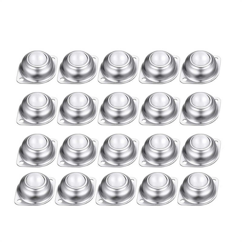 1 Inch Roller Ball Transfer Bearing Nylon Round Ball Transfer Unit