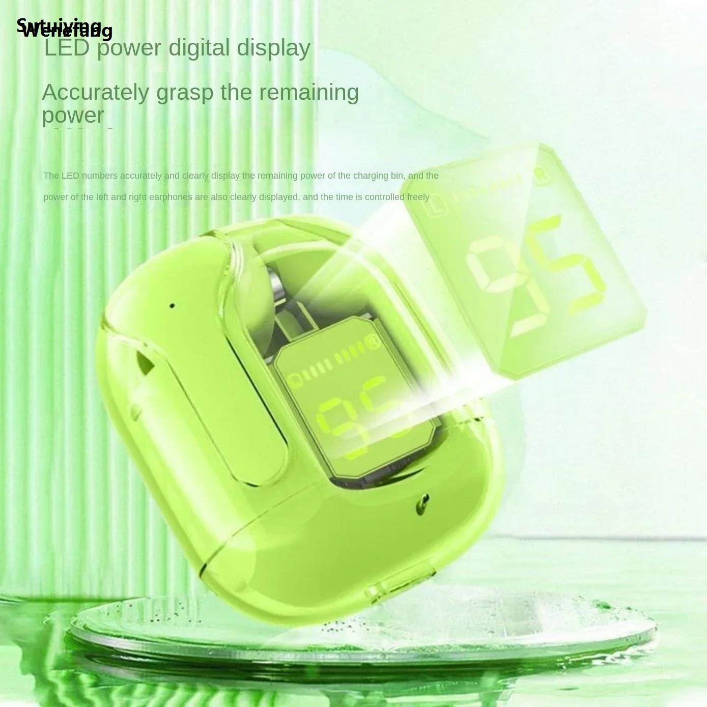 Wenefang Sutuiying AONEZ Bluetooth 5.3 Wireless Earplugs IPX7 Waterproof Touch HD Sales 2025 promotion Stereo Fitness Running Headphones IPhone Android Compatible