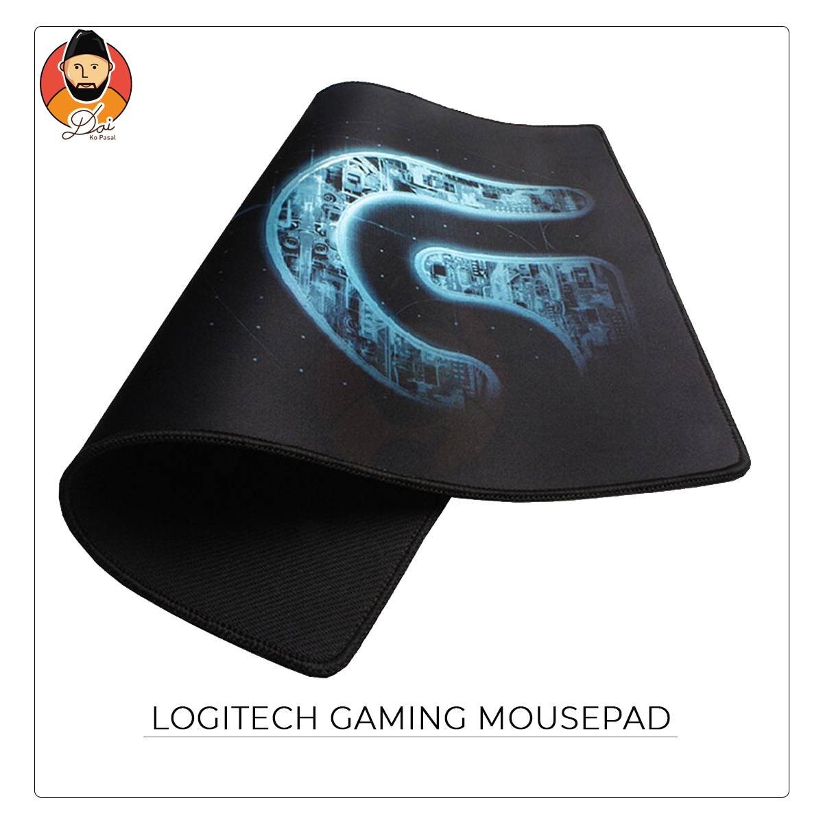 Logitech Gaming Mouse Pad Speed/Control Version Medium Locking Edge Mouse Pad Mats 300 * 250mm * 8mm