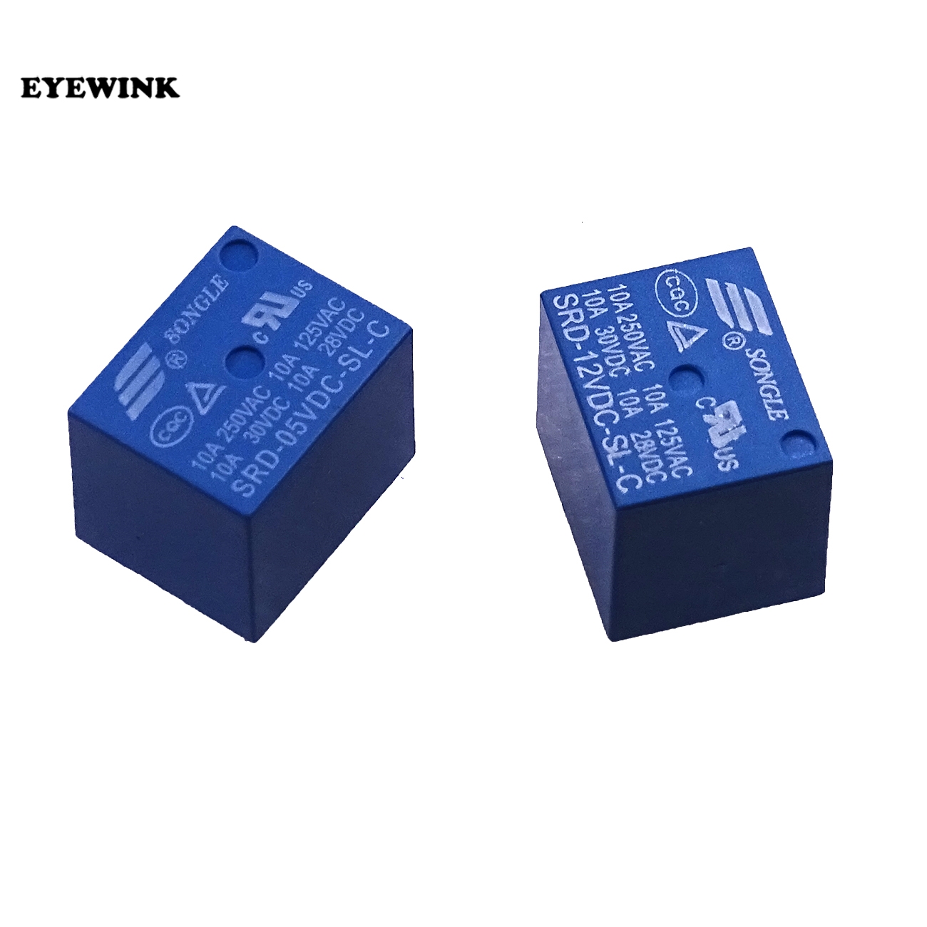 1pcs 12V DC Power Relay SRD-12VDC-SL-C/SRD-5VDC-SL-C Type SRD 5V 12VDC P.C.B High quality